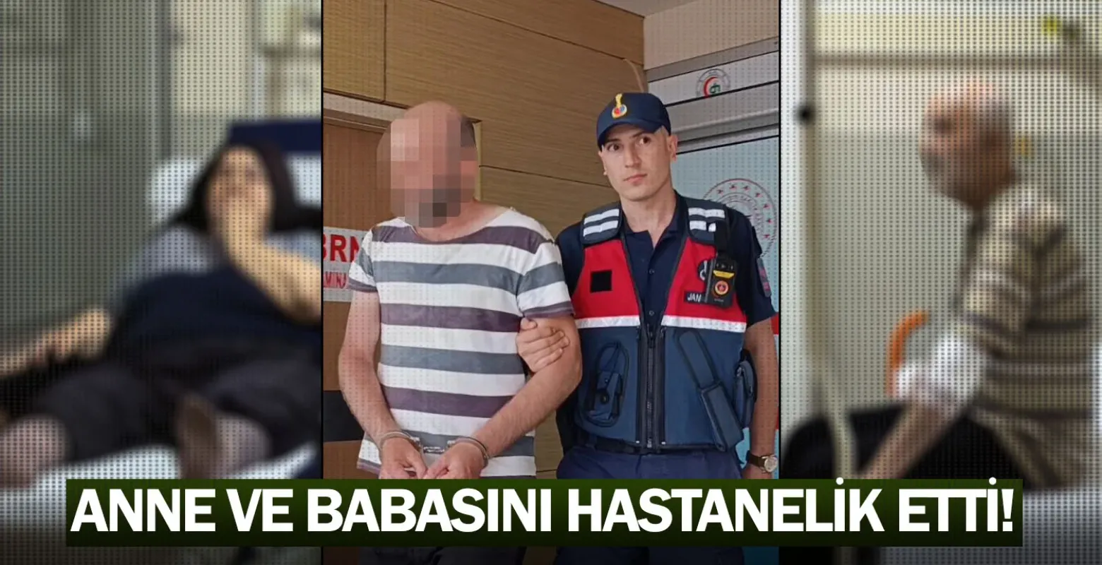 Anne ve babasını hastanelik etti!
