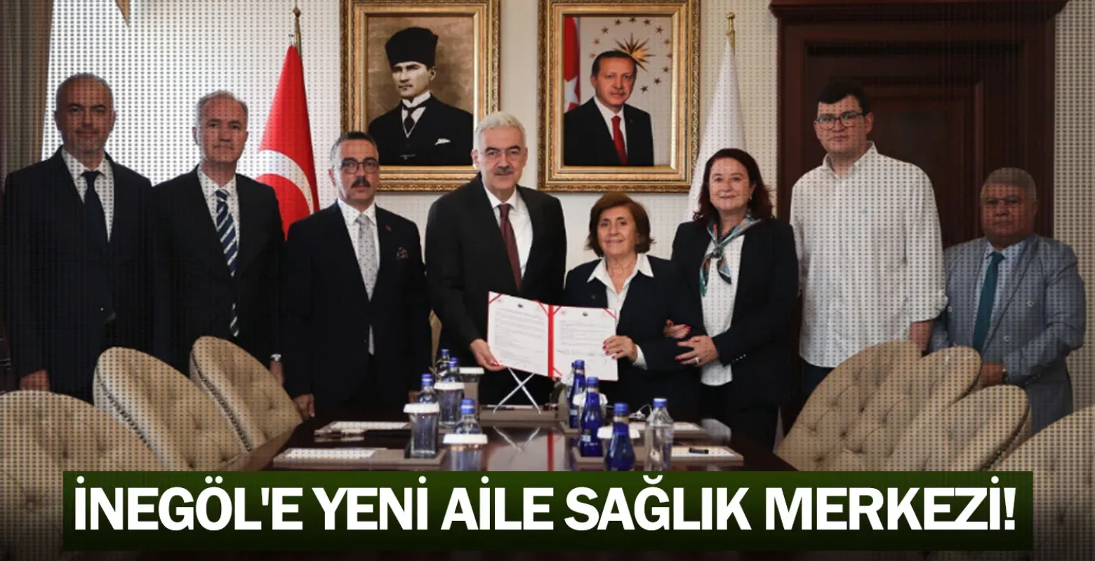 İnegöl'e yeni aile sağlık merkezi!