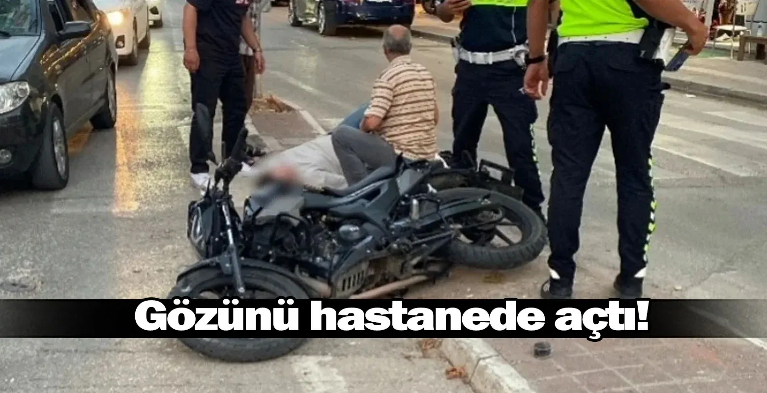 Gözünü hastanede açtı!