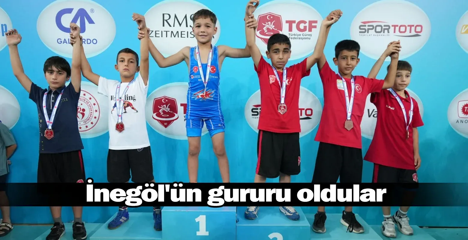 İnegöl'ün gururu oldular