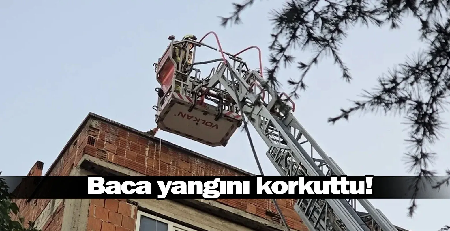 Baca yangını korkuttu!