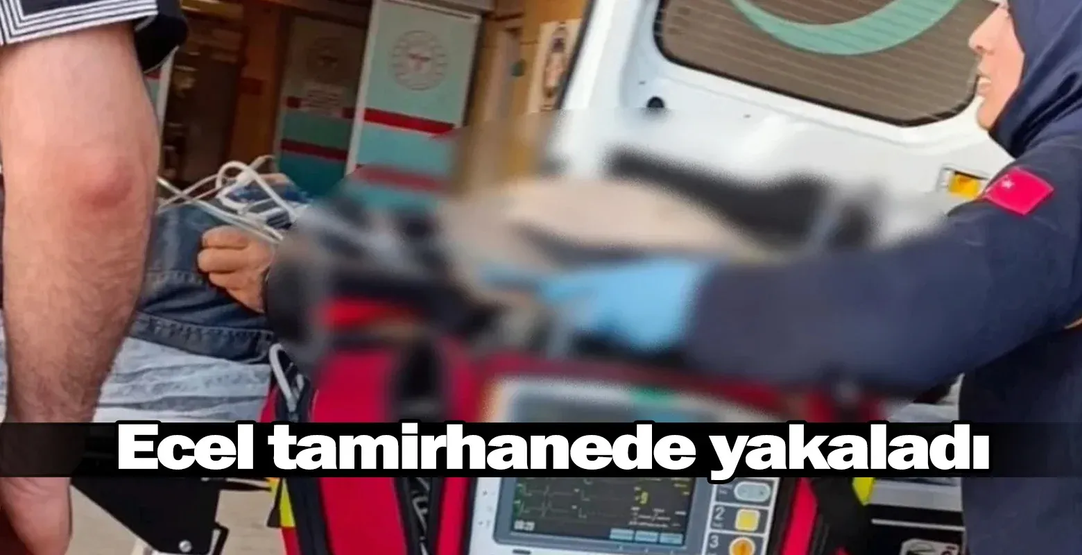 Ecel tamirhanede yakaladı