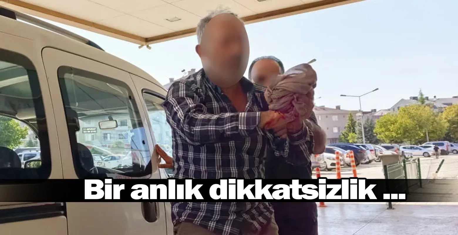Bir anlık dikkasizlik ...