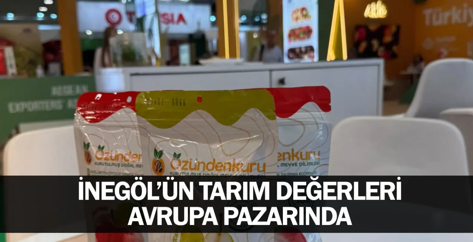 İnegöl’ün Tarım Değerleri Avrupa Pazarında