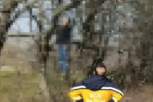50 Yaşındaki Adam Tarlada Ağaca Asılı Halde Bulundu