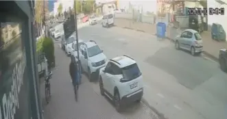 Saniyelerle kurtuldu!