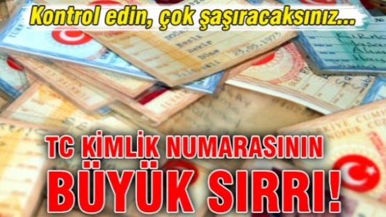 TC Kimlik Numarasının Sırrı