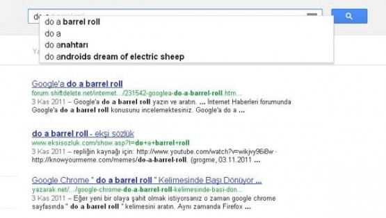 Google'a Bunu Yazın Bakın Ne Oluyor?