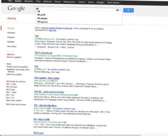 Google'a Bunu Yazın Bakın Ne Oluyor?