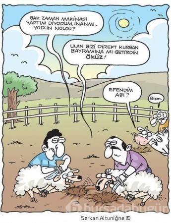 En güzel Kurban karikatürleri