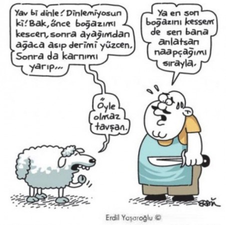 En güzel Kurban karikatürleri