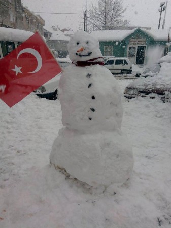 İnegöl'de çekilen en güzel kar fotoğrafları....