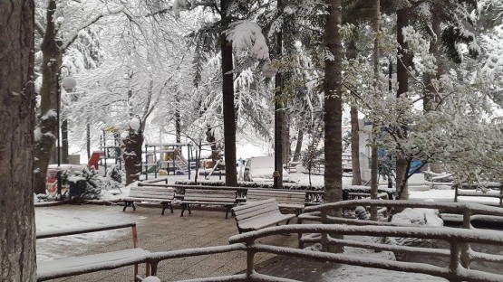 Bugün inegöl'de çekilen en güzel kar fotoğrafları...