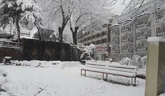 Bugün inegöl'de çekilen en güzel kar fotoğrafları...