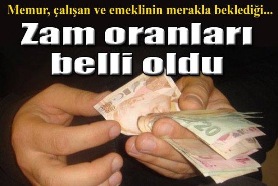 Çalışan ve emeklileri 2015'te bekleyen zamlar