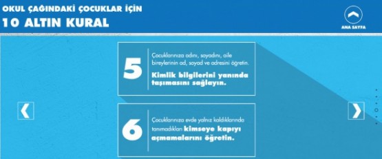 Çocukların kaybolmasını engelleyecek 10 altın kural