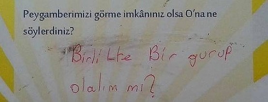 Çocuklara soruldu! Peygamberimizi görme imkanınız olsa ne söylerdiniz?