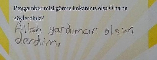 Çocuklara soruldu! Peygamberimizi görme imkanınız olsa ne söylerdiniz?