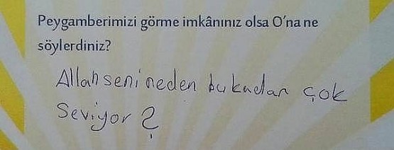 Çocuklara soruldu! Peygamberimizi görme imkanınız olsa ne söylerdiniz?