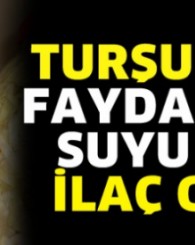 Turşunun faydaları suyu da ilaç gibi!