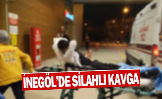 İnegöl'de silahlı Kavga