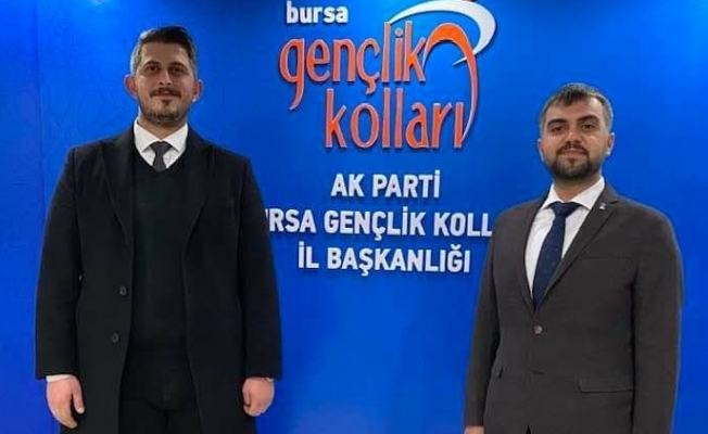 Ak Parti İnegöl Gençlik Kollarında bayrak değişimi