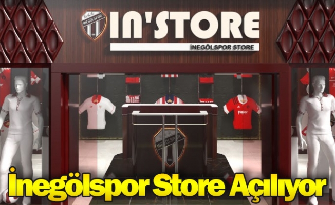 İnegölspor Store Açılıyor