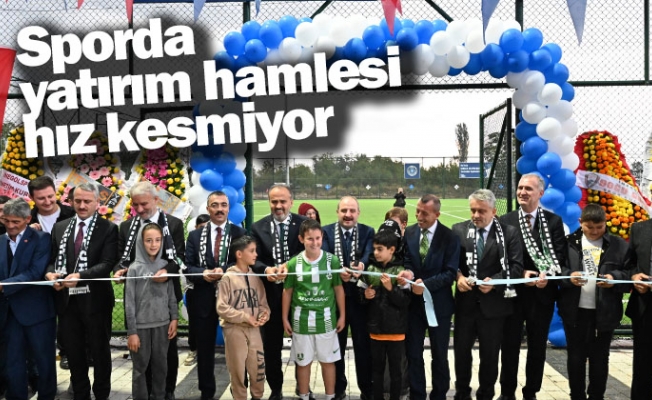 Sporda yatırım hamlesi hız kesmiyor