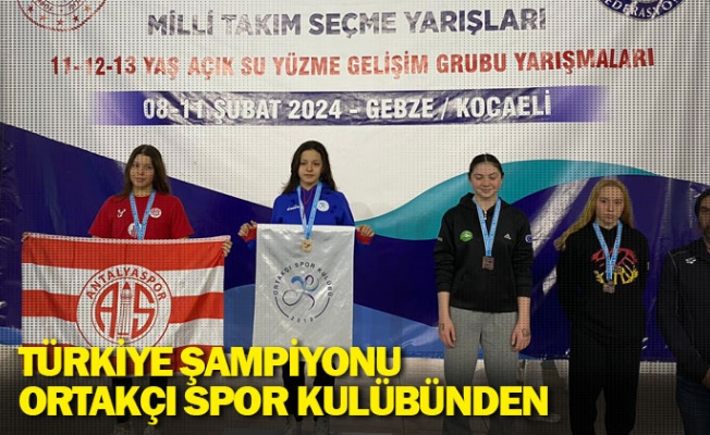 TÜRKIYE ŞAMPİYONU ORTAKÇI SPOR KULÜBÜNDEN