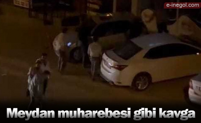 Meydan muharebesi gibi kavga