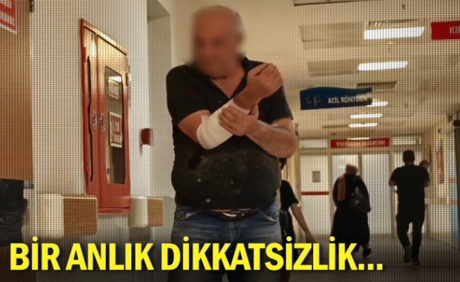 Bir anlık dikkatsizlik...