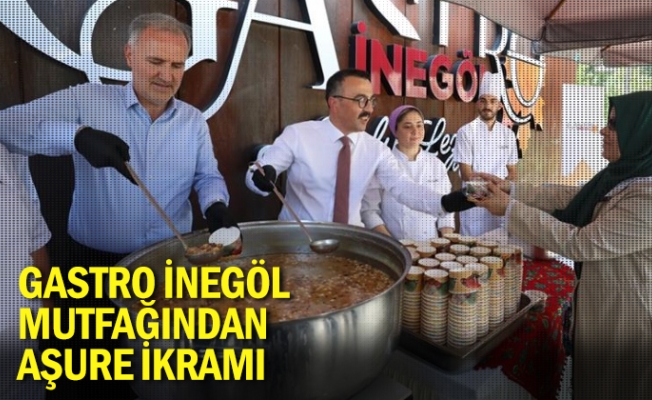 Gastro İnegöl Mutfağından Aşure İkramı