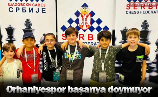 Orhaniyespor başarıya doymuyor