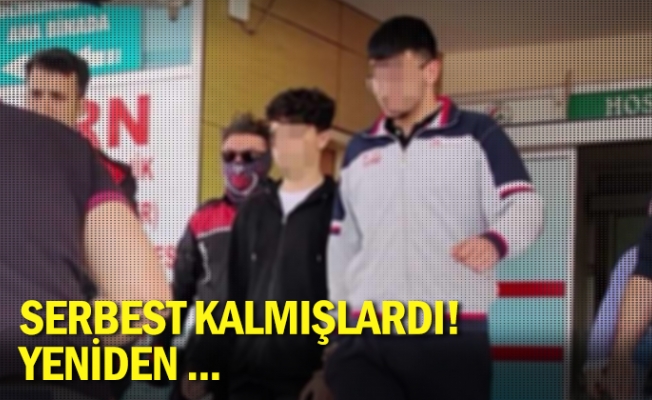 Serbest kalmışlardı! Yeniden ...