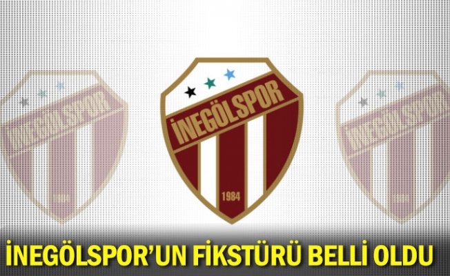 İnegölspor'un fikstürü belli oldu