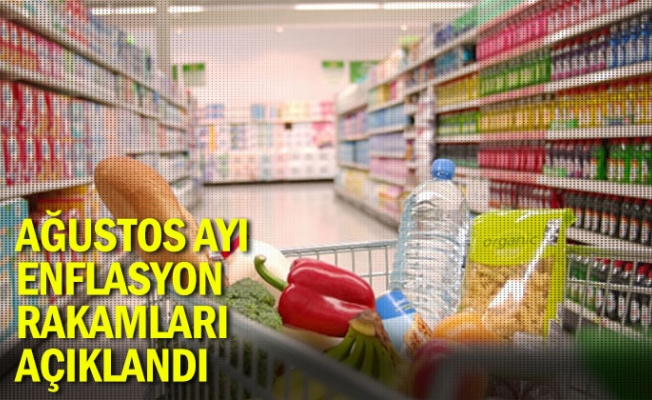 Ağustos ayı enflasyon rakamları açıklandı