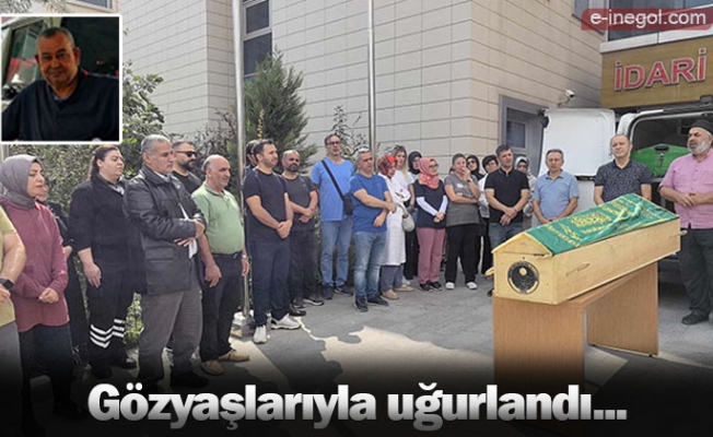 Gözyaşlarıyla uğurlandı...