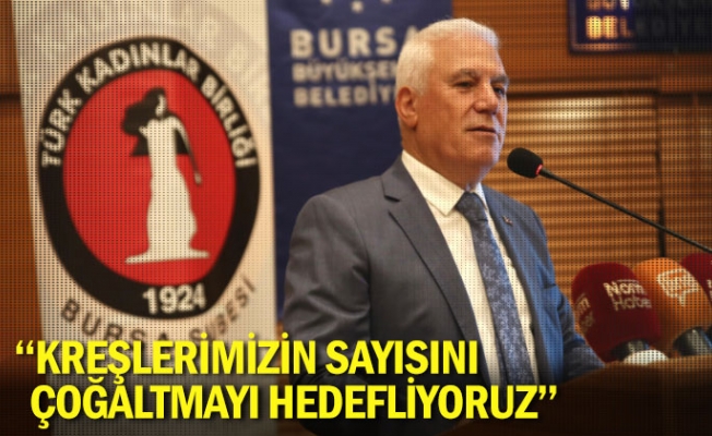 "Kreşlerimizin sayısını çoğaltmayı hedefliyoruz"