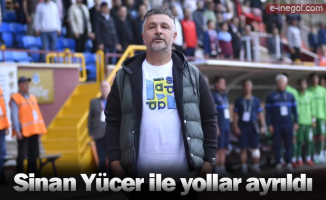 İnegölspor'da Sinan Yücer ile yollar ayrıldı