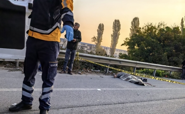 Karşıdan karşıya geçerken hayatını kaybetti