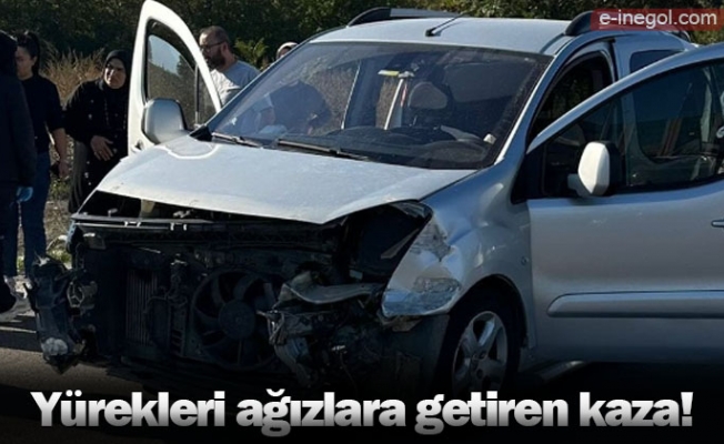 Yürekleri ağızlara getiren kaza