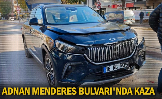 Adnan Menderes Bulvarı'nda Kaza