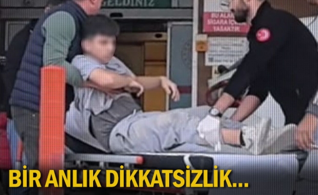 Bir anlık dikkatsizlik...