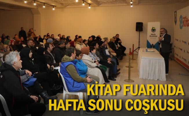 Kitap Fuarında Hafta Sonu Coşkusu