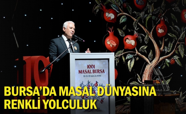 Bursa’da masal dünyasına renkli yolculuk