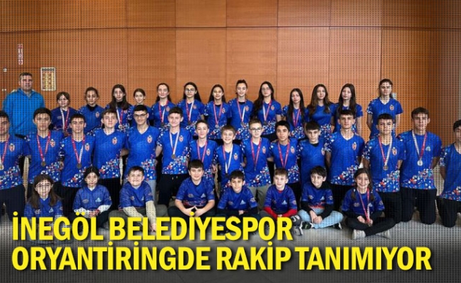 İnegöl Belediyespor Oryantiringde Rakip Tanımıyor