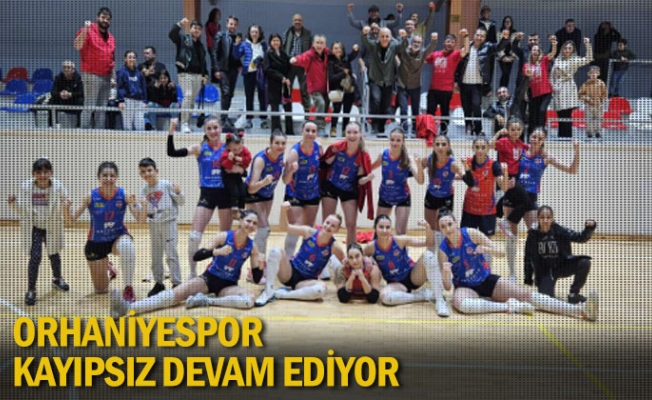 Orhaniyespor kayıpsız devam ediyor