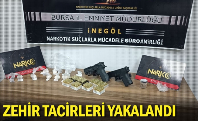 Zehir tacirleri yakalandı