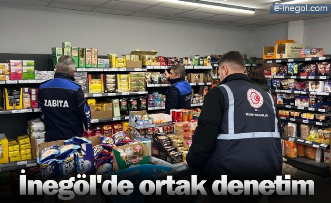 İnegöl'de ortak denetim