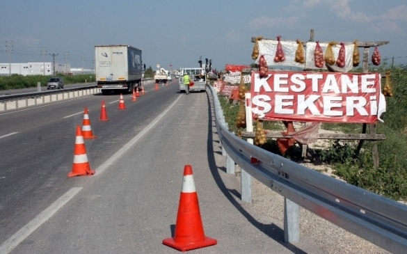 Bursa'da Soğancıların Bariyer İsyanı